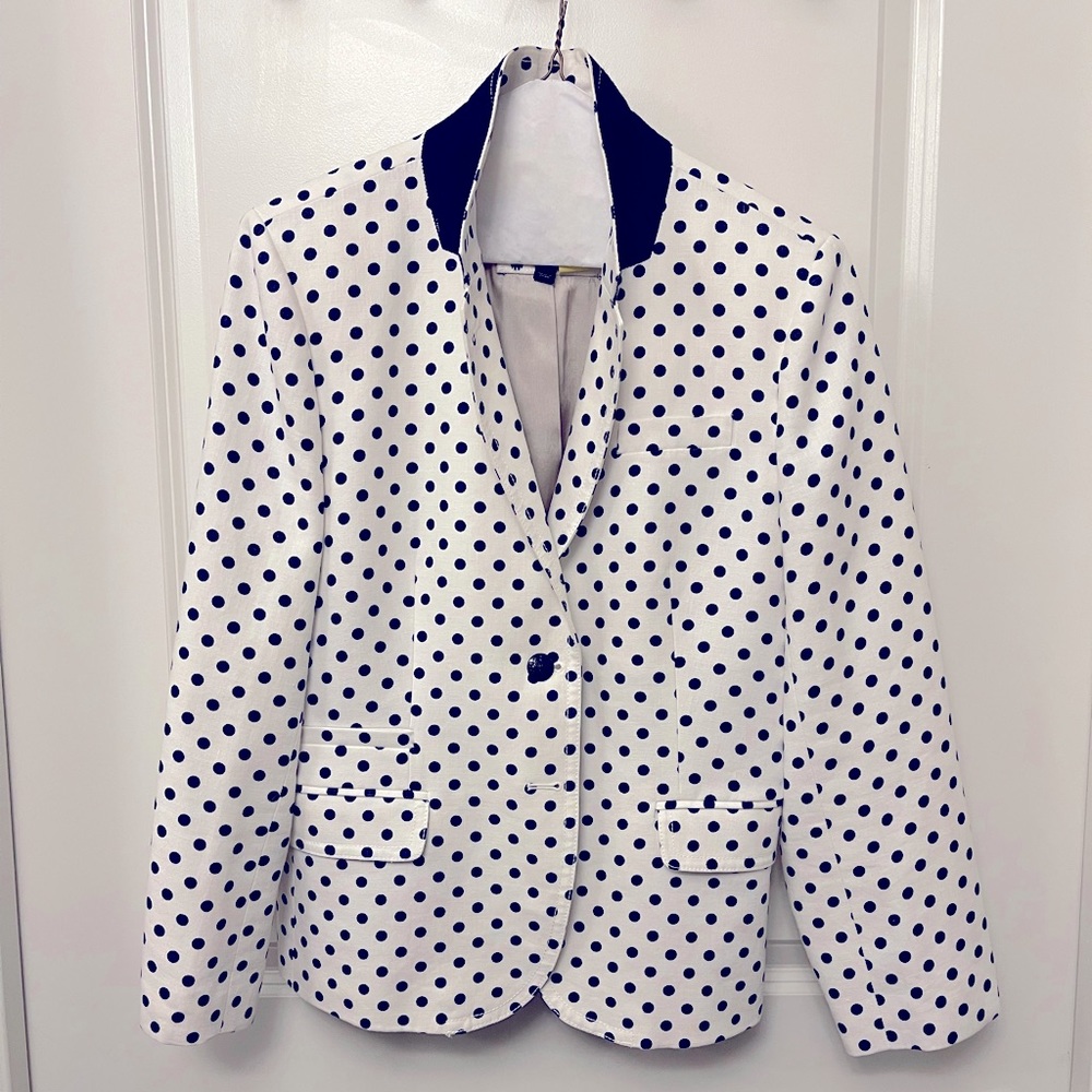 J. Crew Schoolboy Linen Blazer